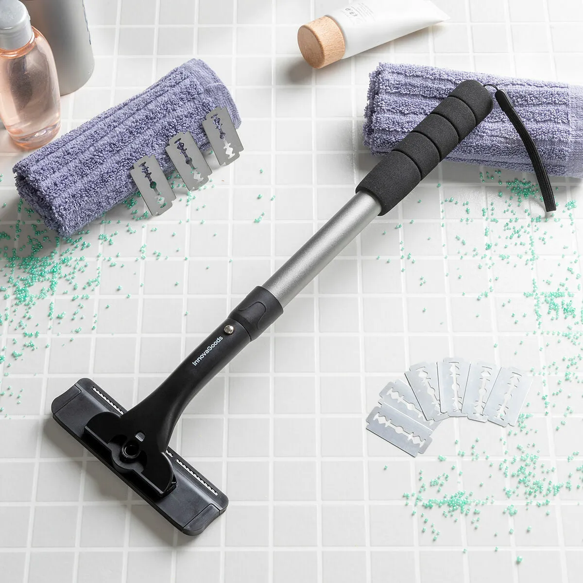 Back and Body Shaver with Extendible Handle Extaver Innovagoods