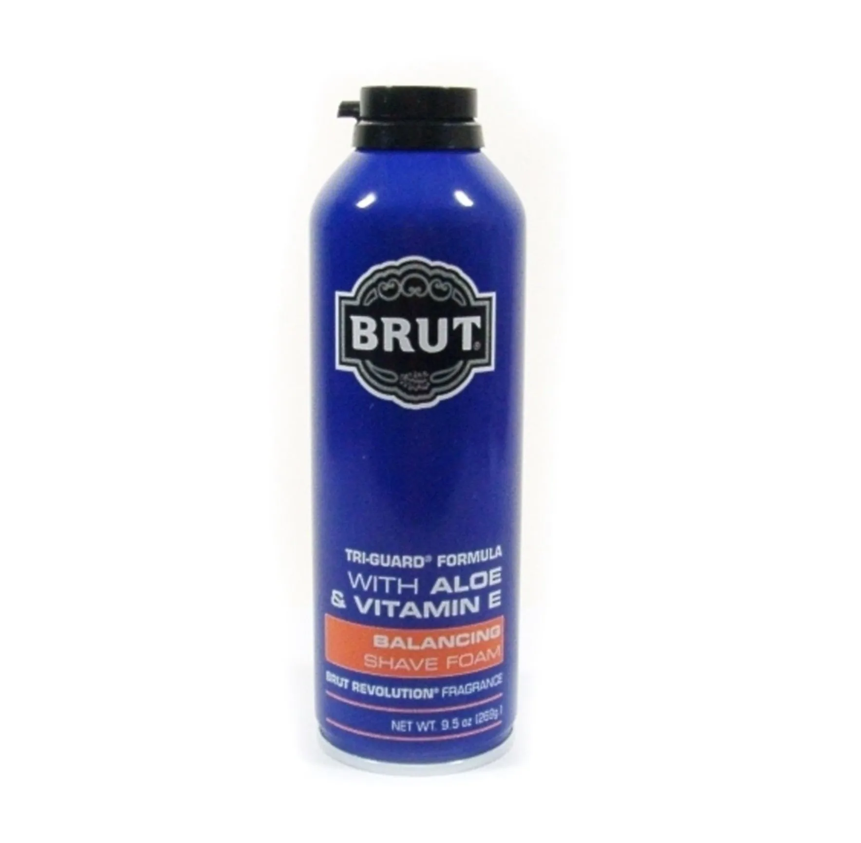 Brut Balancing Shaving Foam Revolutuon Fragrance (Blue) 269 Grams (M)