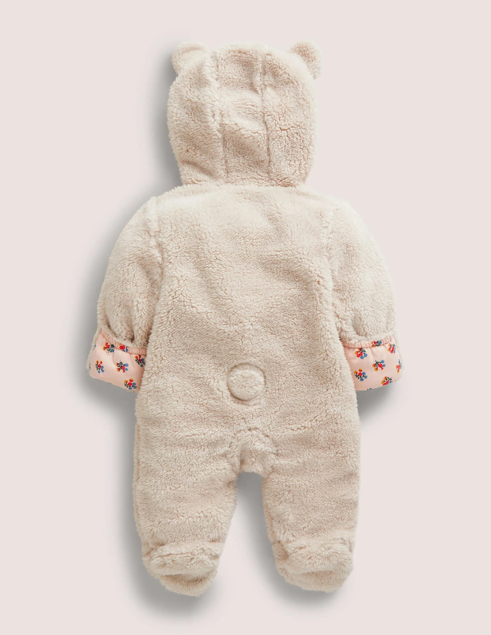 Cosy Bunny Borg All-in-one-Natural
