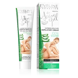 EVELINE DEPILATORY CREAM ACTIVE EPIL ALOE VERA SENSITIVE 125ML