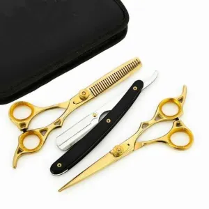 Hair Cutting Scissors Shears Kit Set-أدوات قص الشعر