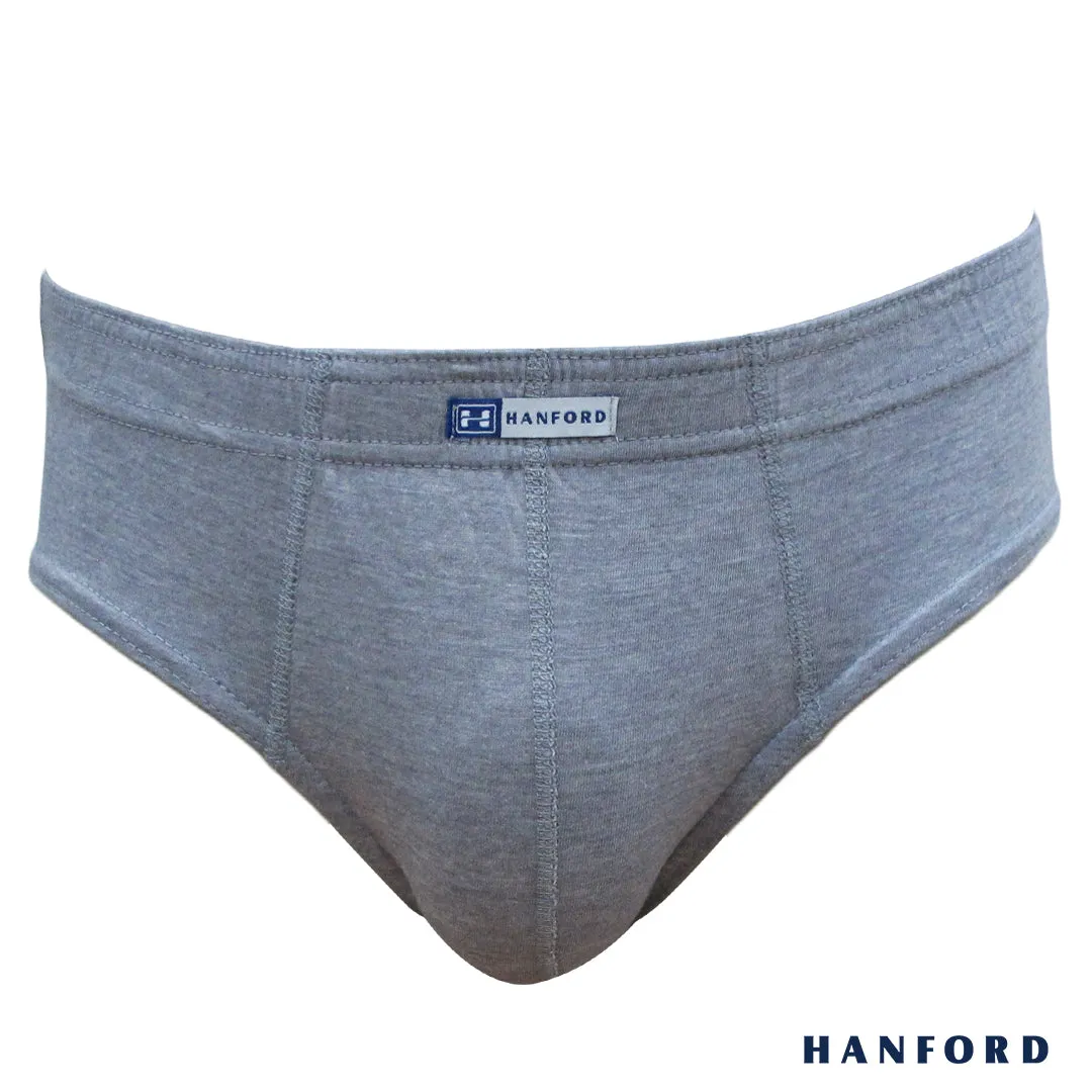 Hanford Men Regular Cotton Briefs Inside Garter Astro - Assorted (3in1 Pack)