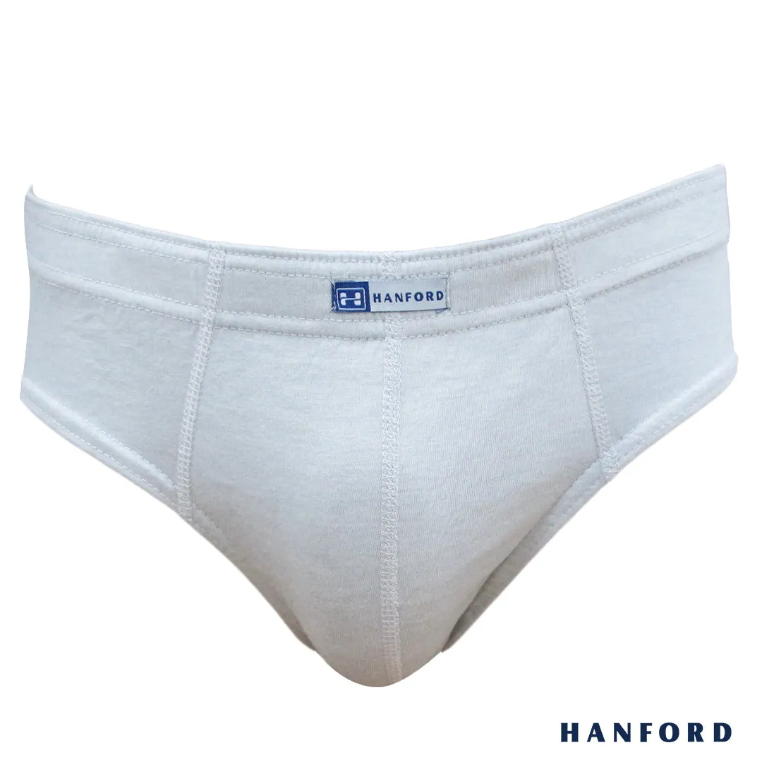 Hanford Men Regular Cotton Briefs Inside Garter Astro - Assorted (3in1 Pack)