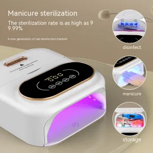 Hot Lamp 148W Efficient Sterilization Nail Phototherapy Machine