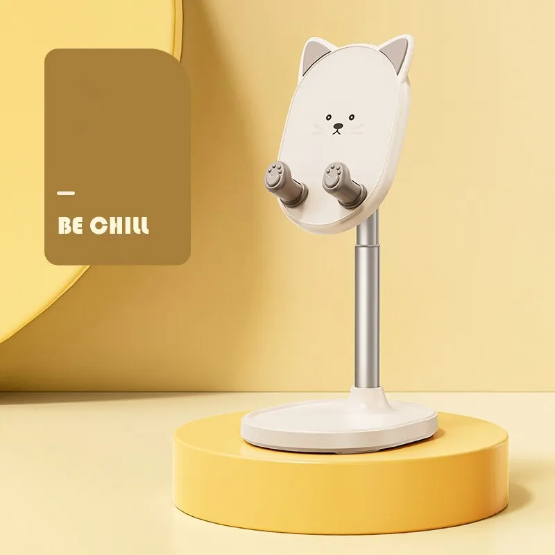 Kawaii Healing Cat Phone Holder
