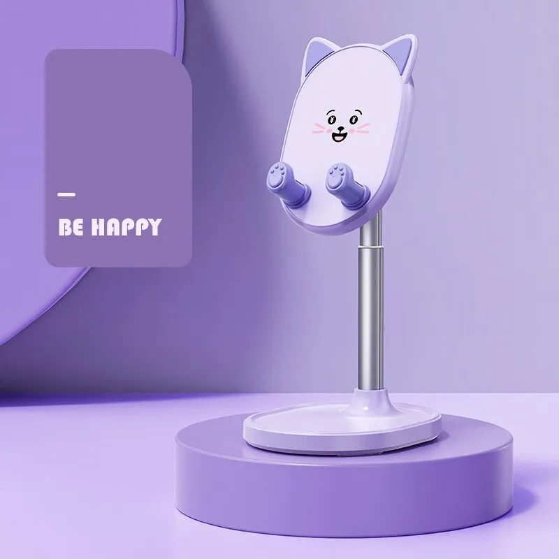 Kawaii Healing Cat Phone Holder