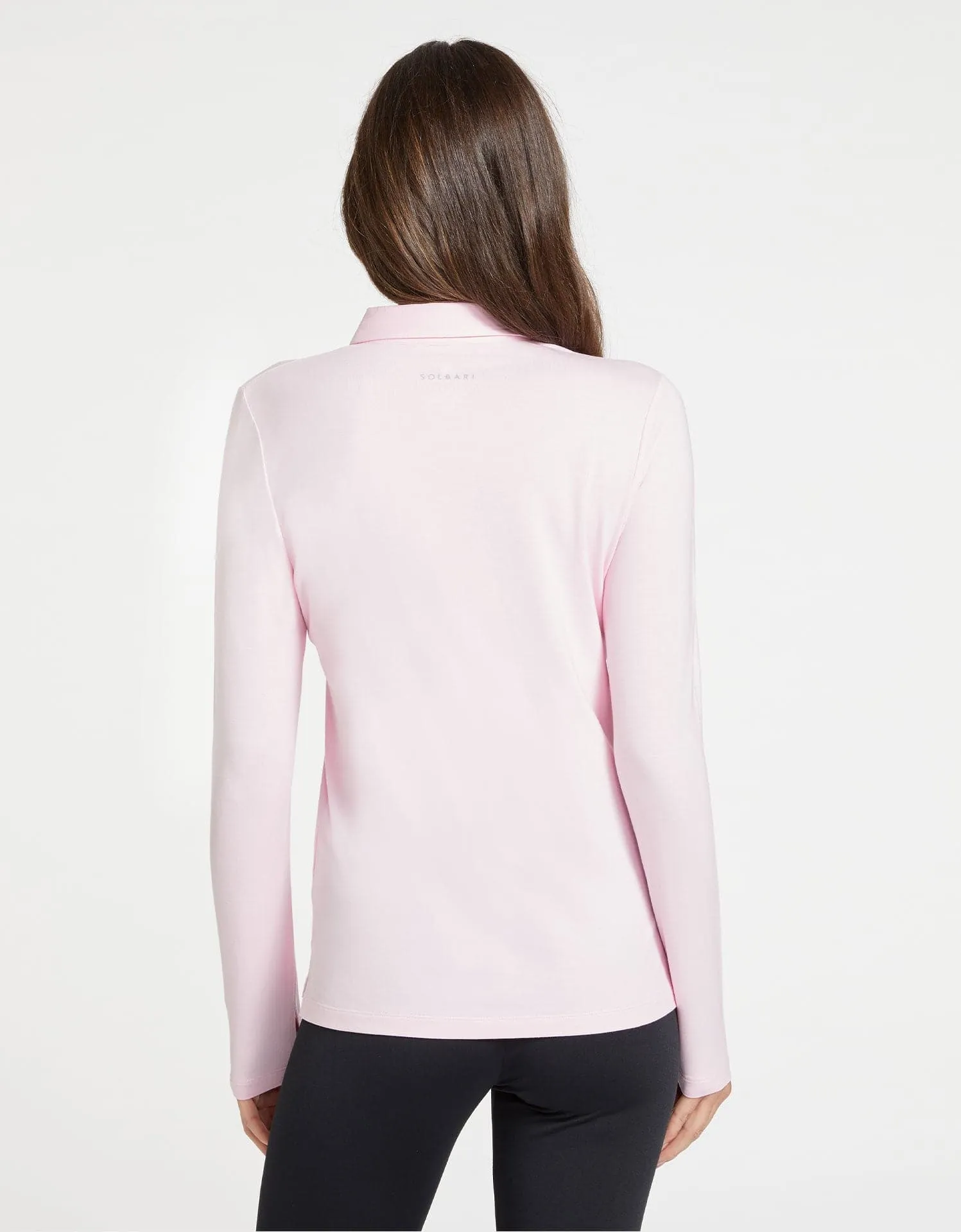 Long Sleeve Polo Shirt UPF 50  Sensitive Collection