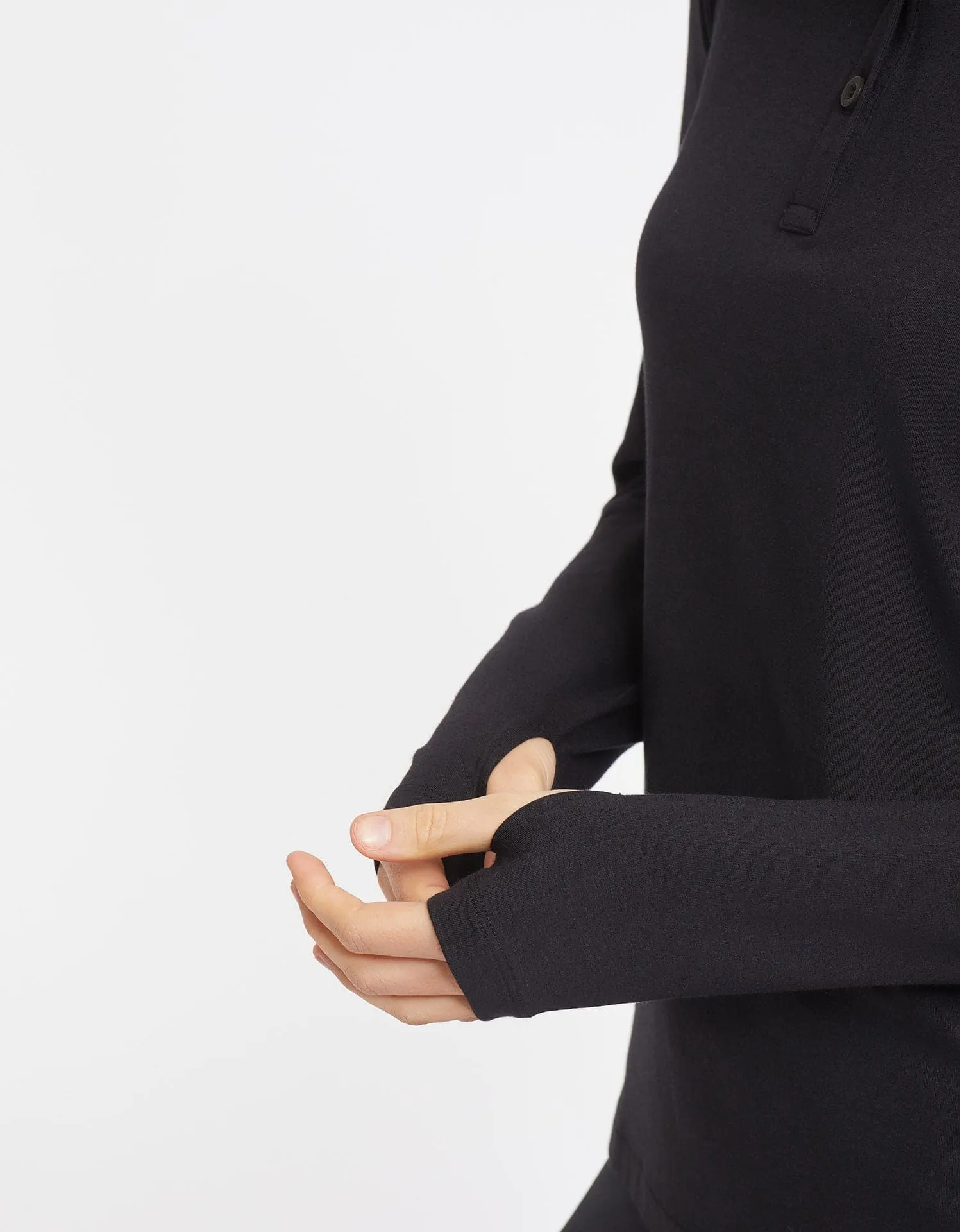 Long Sleeve Polo Shirt UPF 50  Sensitive Collection