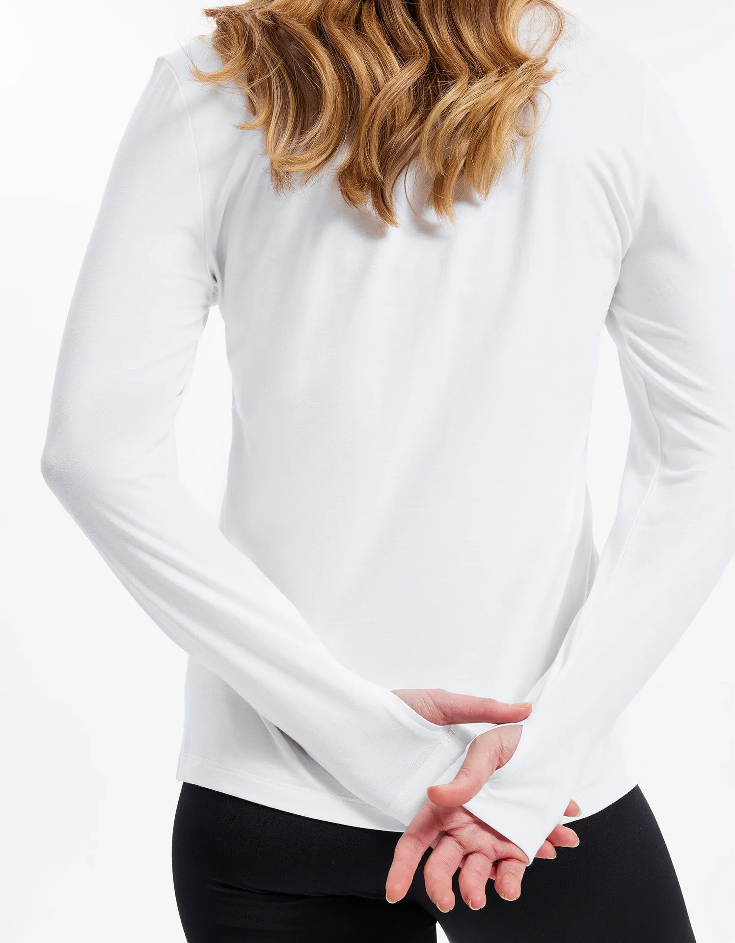 Long Sleeve Polo Shirt UPF 50  Sensitive Collection