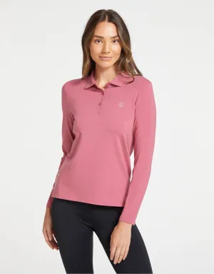 Long Sleeve Polo Shirt UPF 50  Sensitive Collection