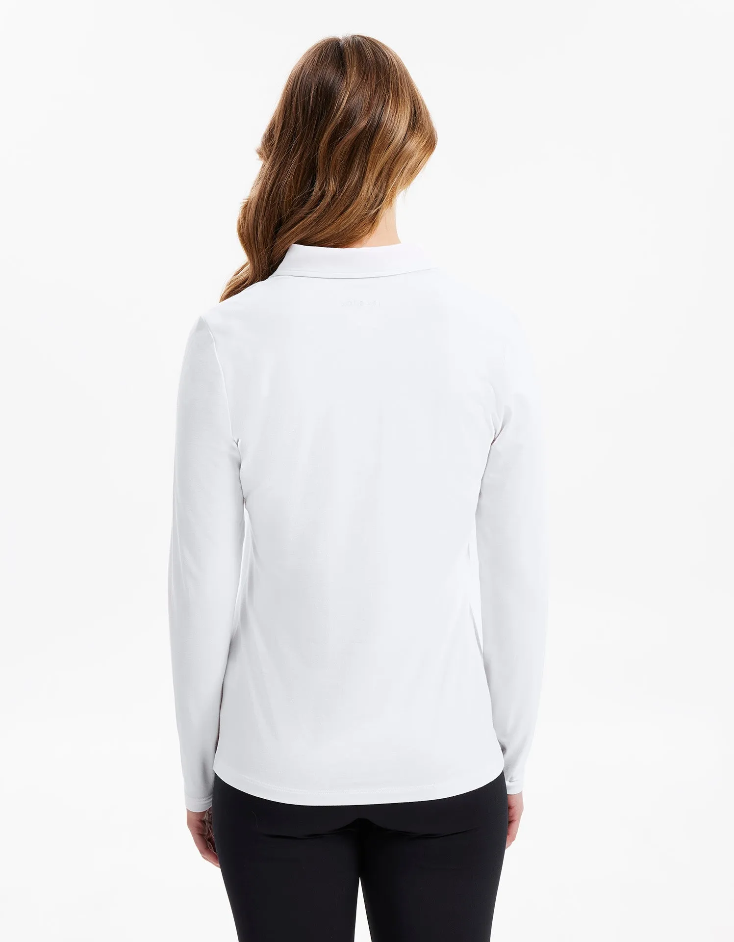 Long Sleeve Polo Shirt UPF 50  Sensitive Collection