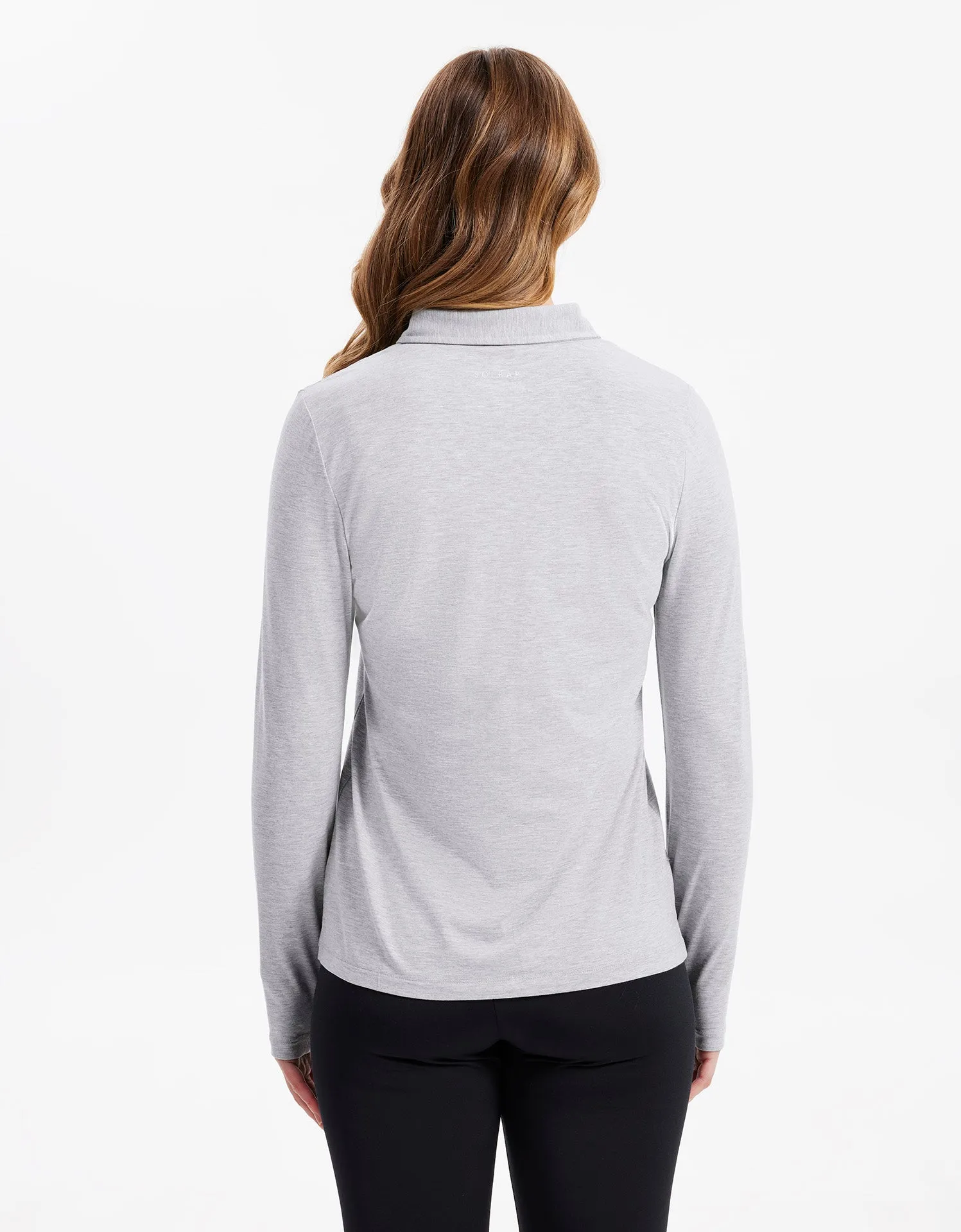Long Sleeve Polo Shirt UPF 50  Sensitive Collection