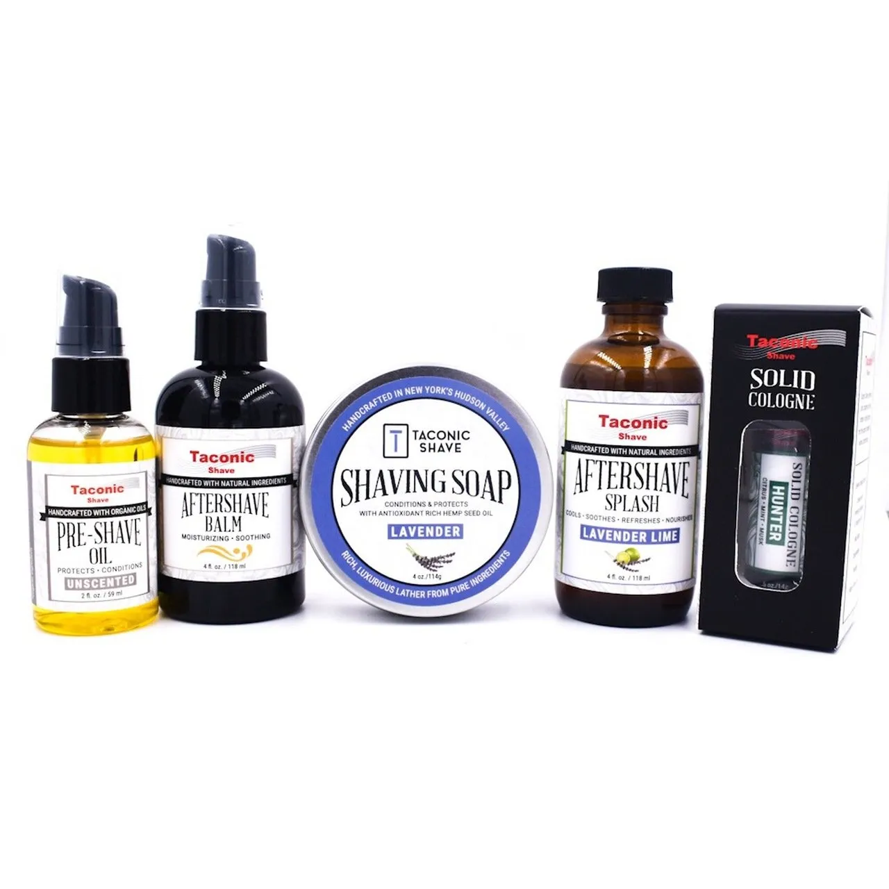 Men's 5 Piece Deluxe Shave Gift Set in Lavender