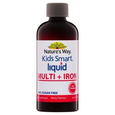 Natures Way Kids Smart Multi   Iron Liquid
