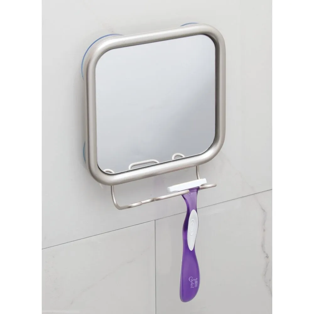 Neo Suction Mirror/Razor Holder Satin