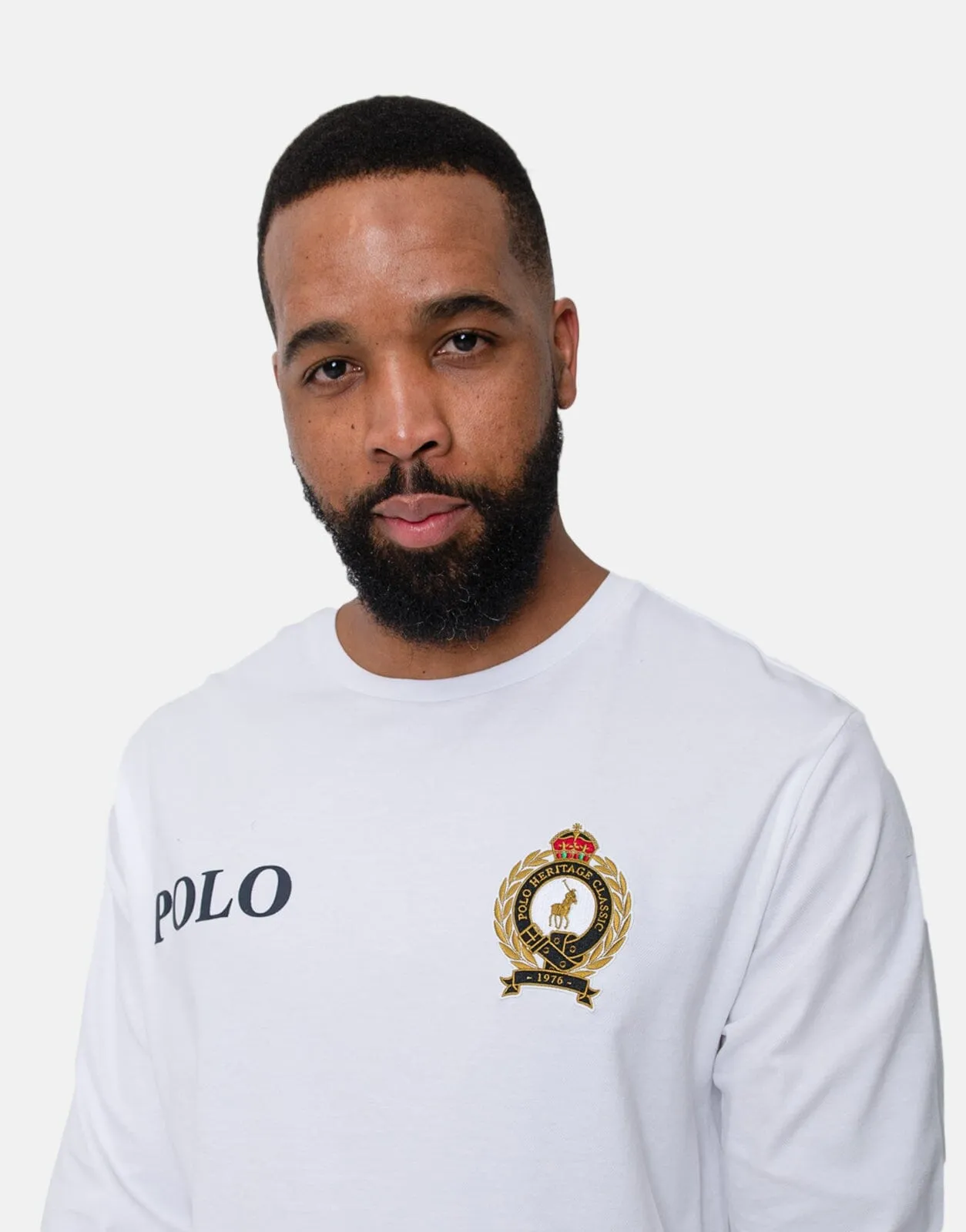 Polo Equestrian White T-Shirt