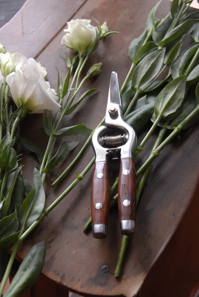Redwood Handled Flower Snips
