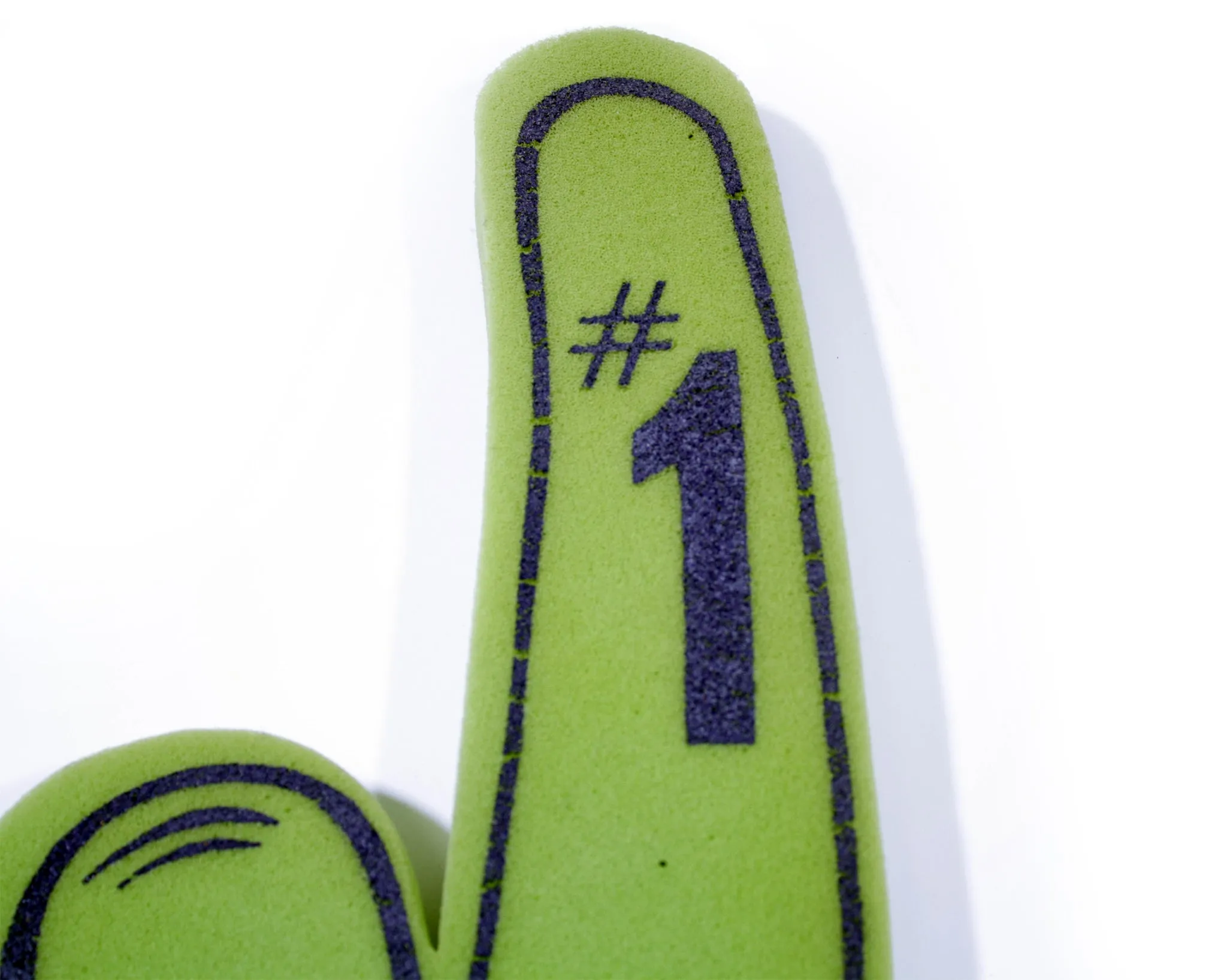 WWF MACHO MAN FOAM FINGER