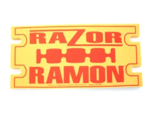 WWF RAZOR RAMON FOAM RAZOR
