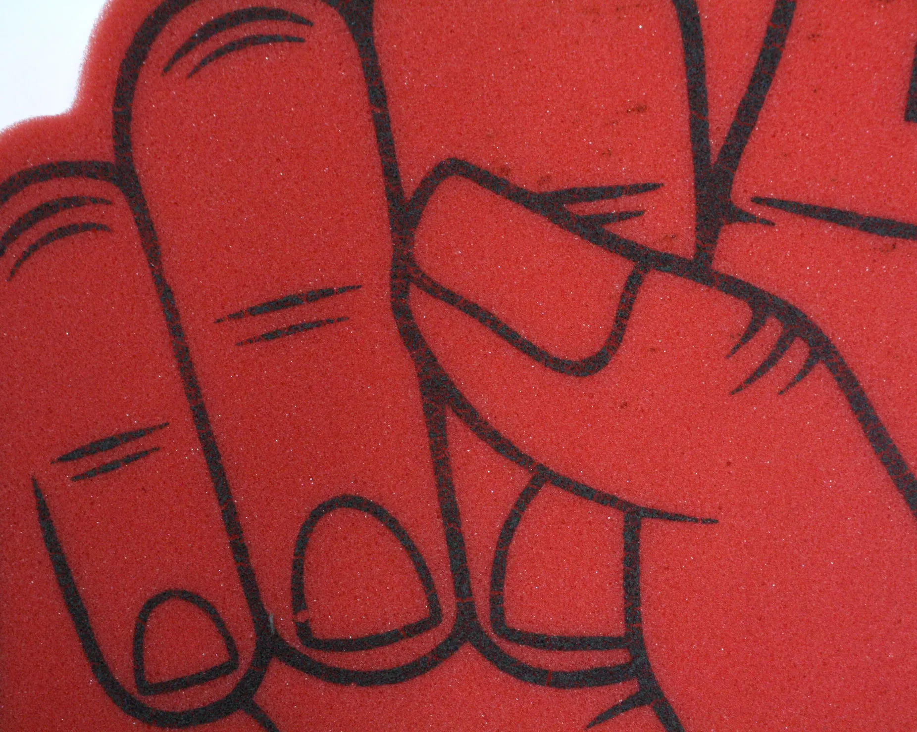 WWF SHAWN MICHAELS FOAM FINGER