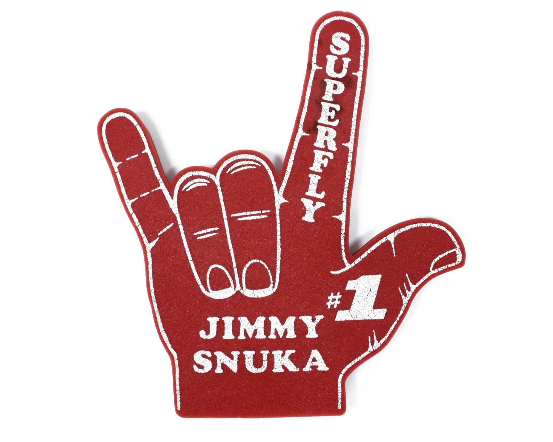 WWF SUPERFLY SNUKA FOAM FINGER